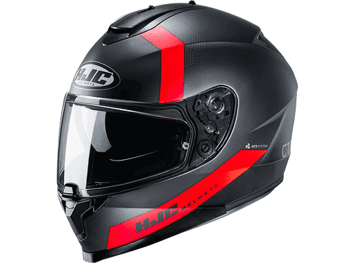 Шлем HJC C70 EURA, MC1SF Красный матовый 